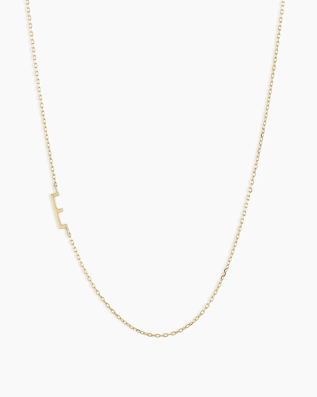 14k Gold Alphabet Necklace - Image 17
