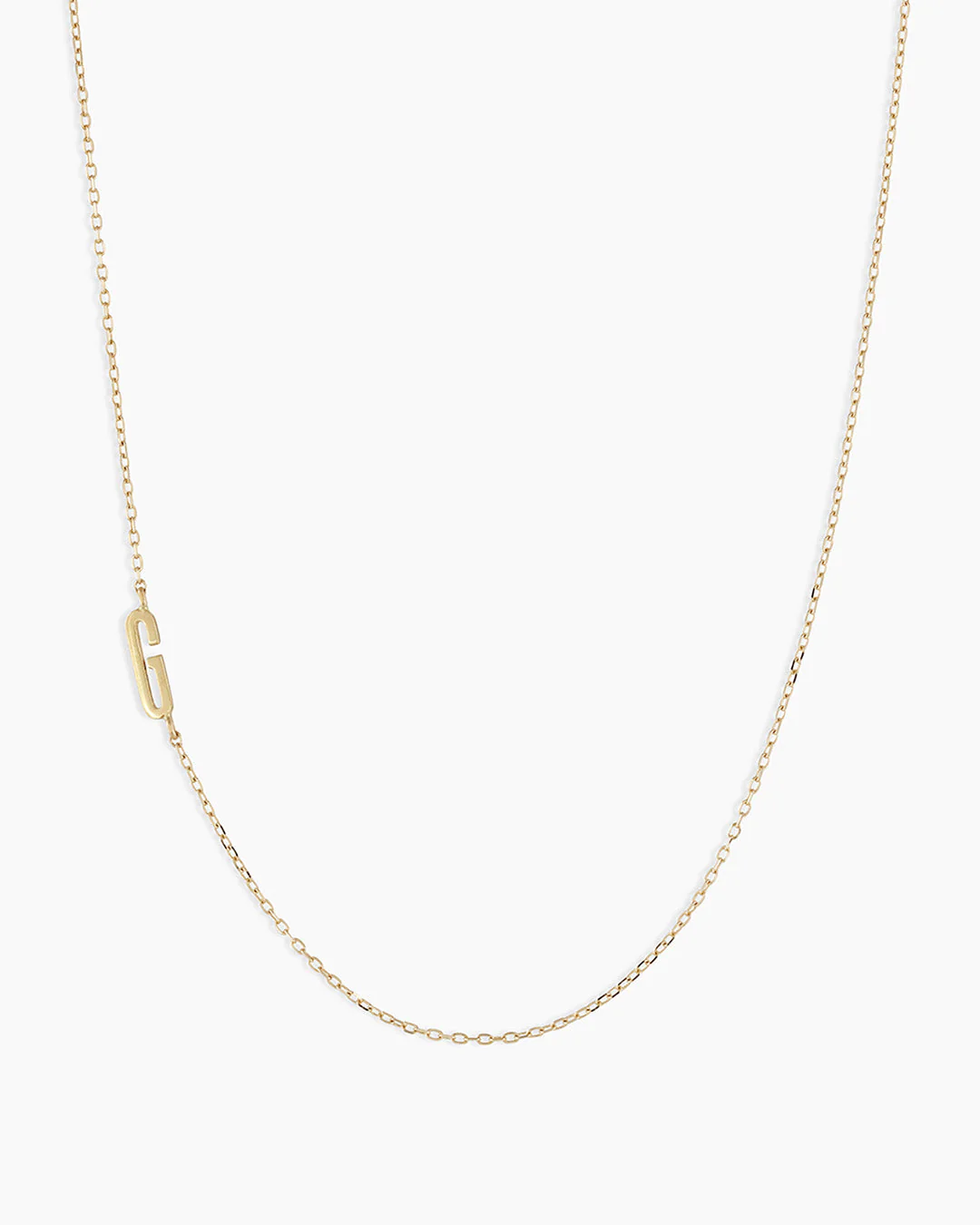 14k Gold Alphabet Necklace - Image 25