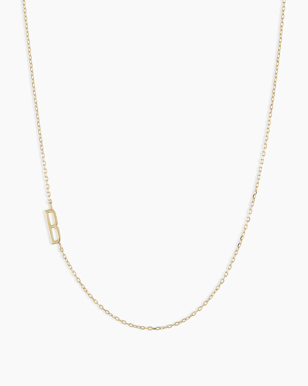 14k Gold Alphabet Necklace - Image 5