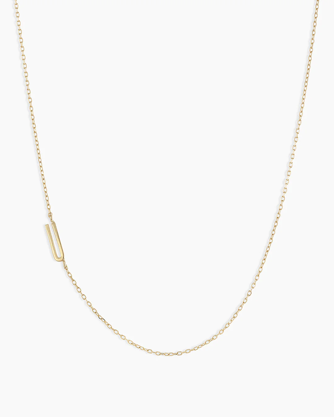 14k Gold Alphabet Necklace - Image 79