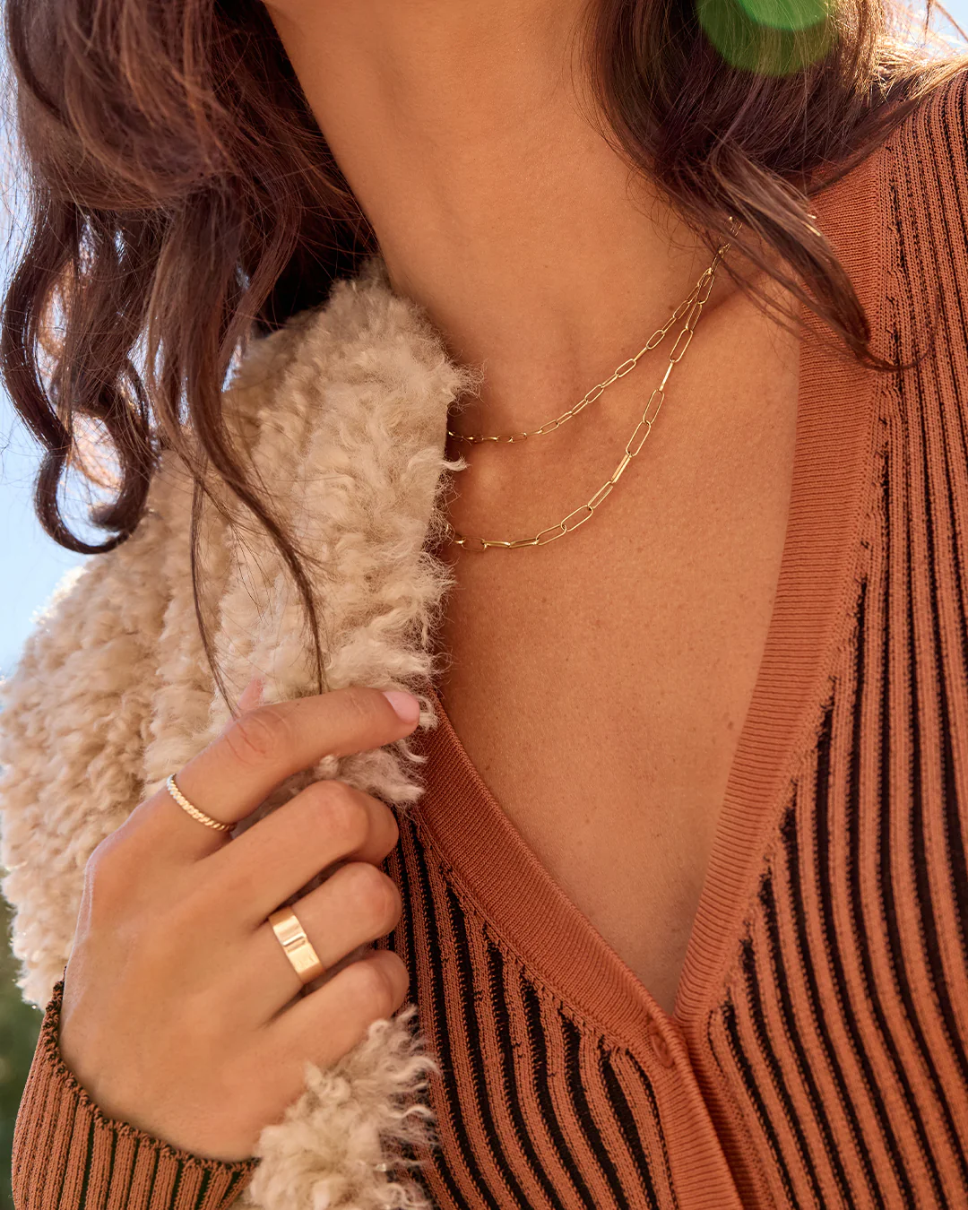 14k Gold Parker Necklace - Image 3