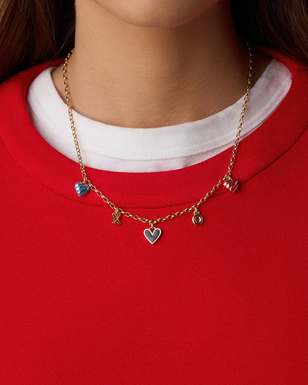 Campbell Heart Charm Necklace - Image 2