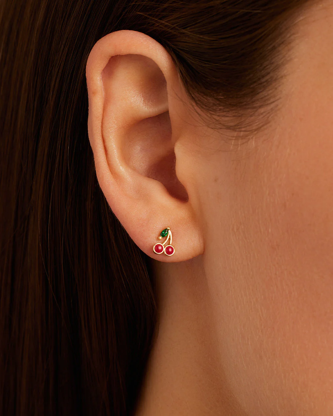 Cherry Single Stud - Image 2