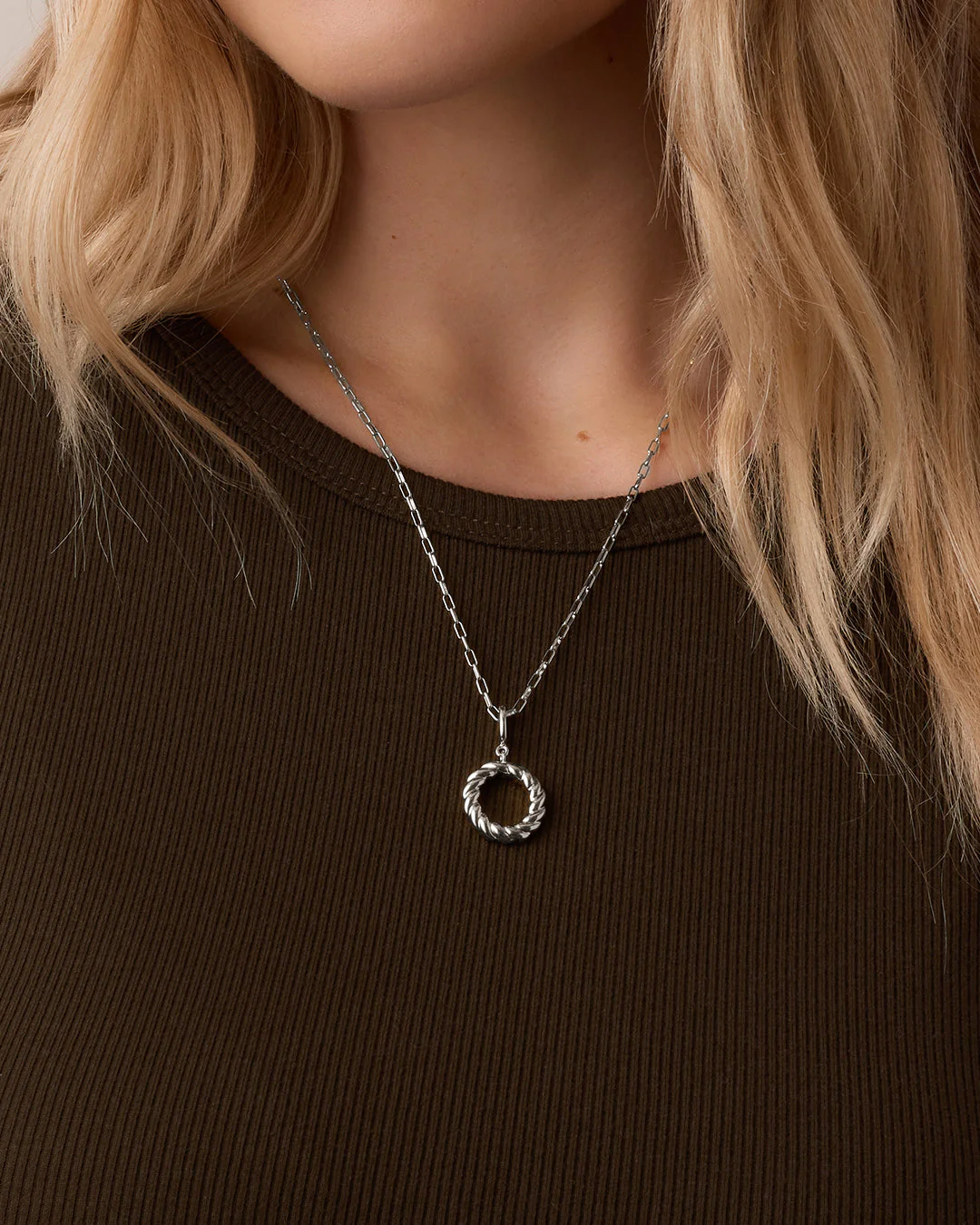 Crew Alphabet Statement Charm Necklace - Image 162