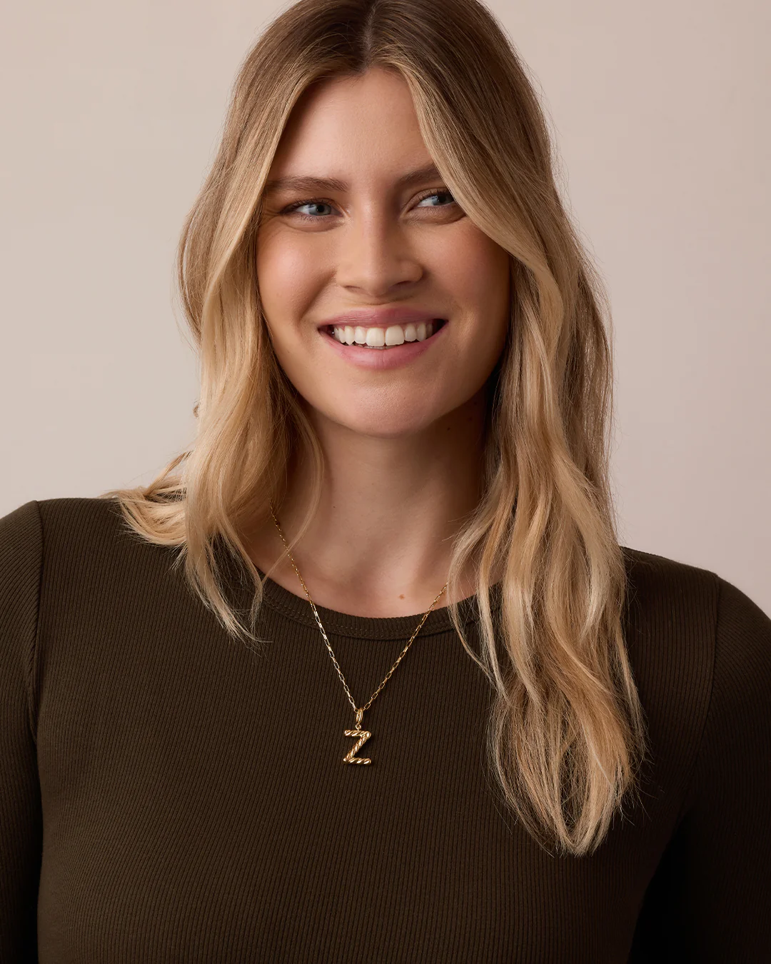 Crew Alphabet Statement Charm Necklace - Image 63