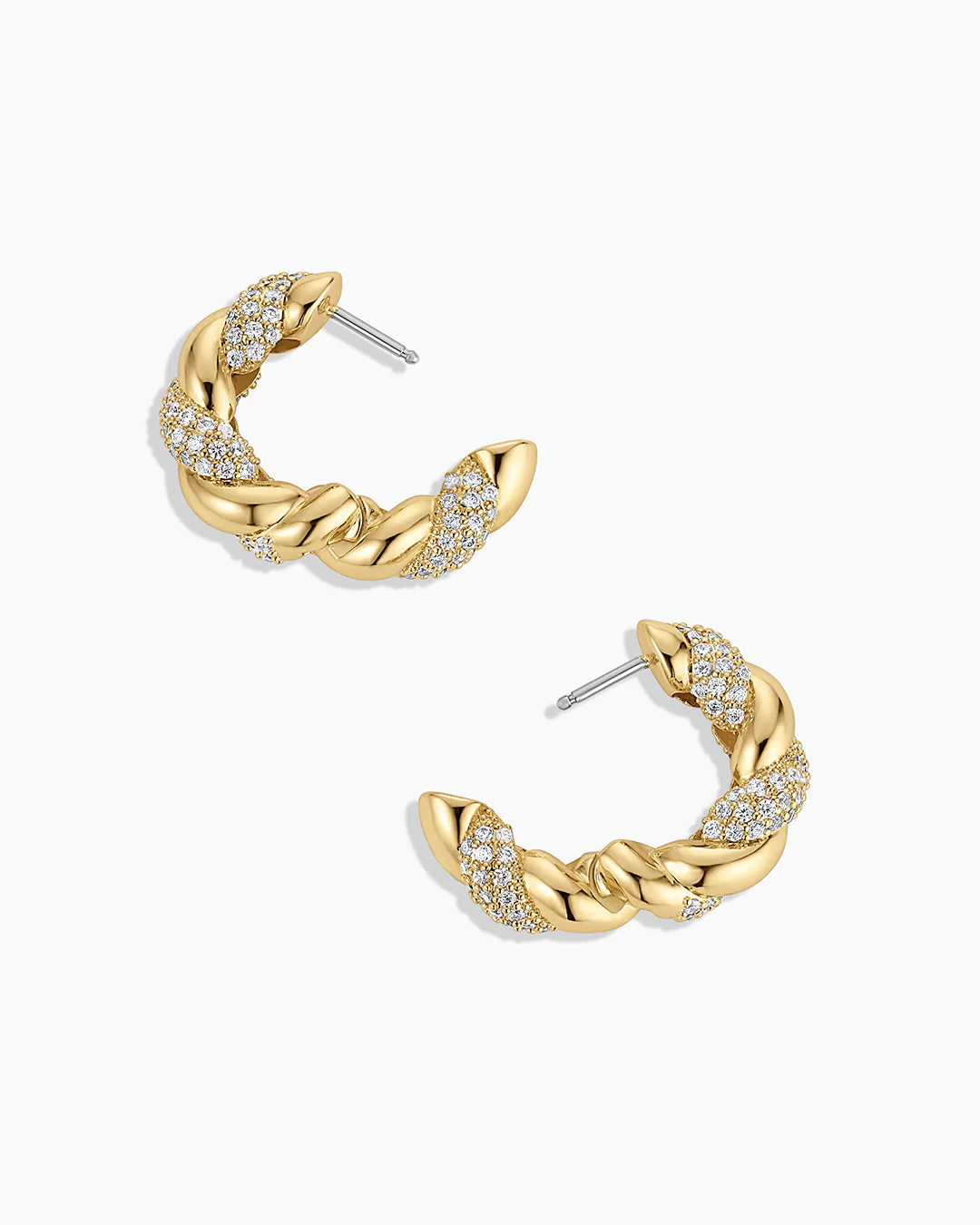Crew Shimmer Hoops - Image 4