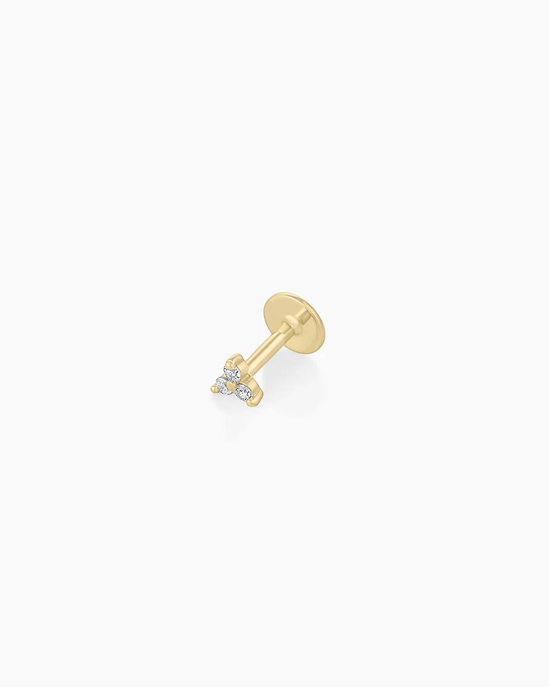 Diamond Bali Flat Back Single Stud - Image 5