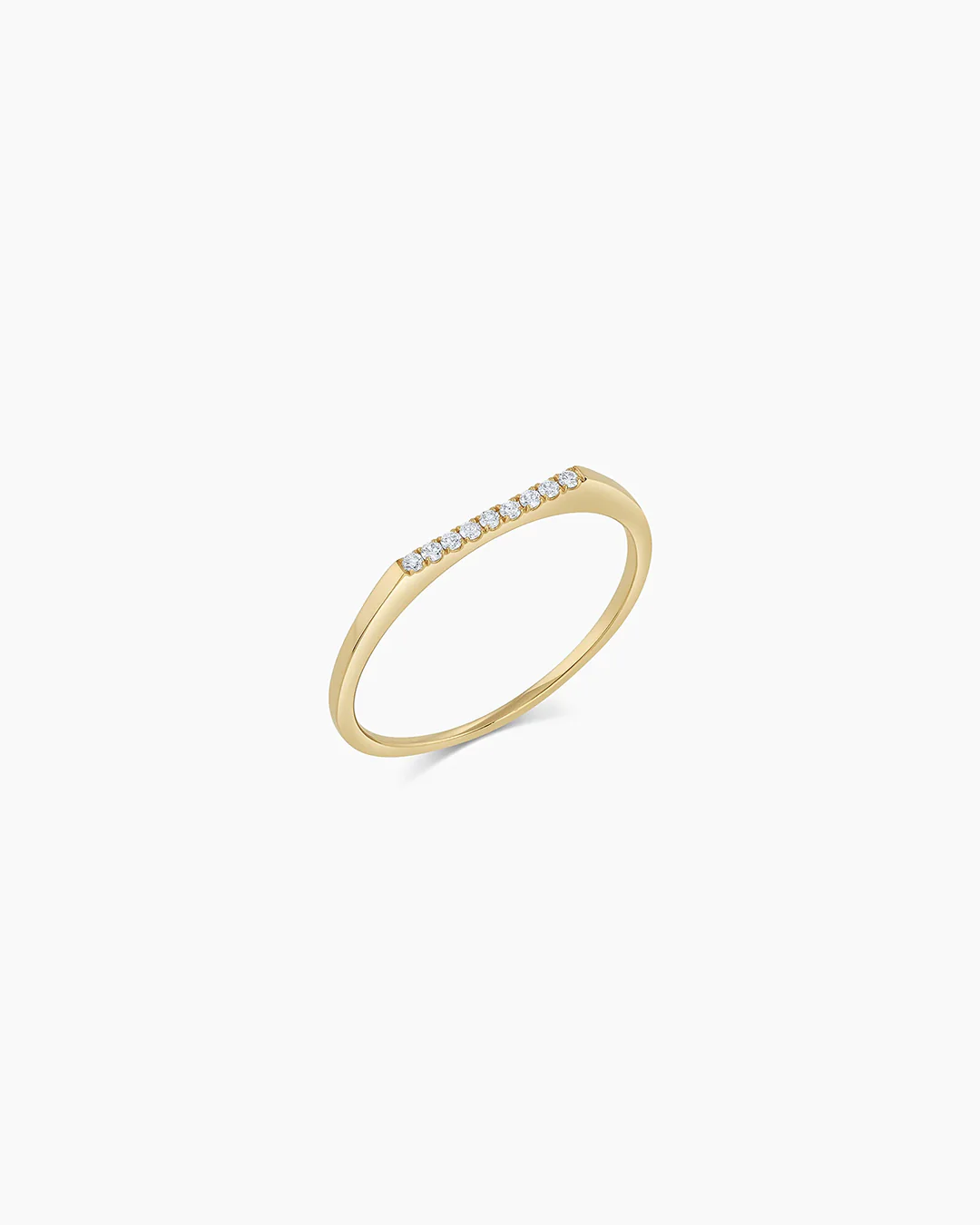 Diamond Bar Ring - Image 5