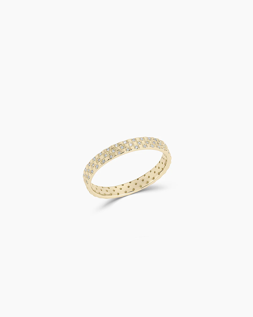 Diamond Checkered Ring - Image 4