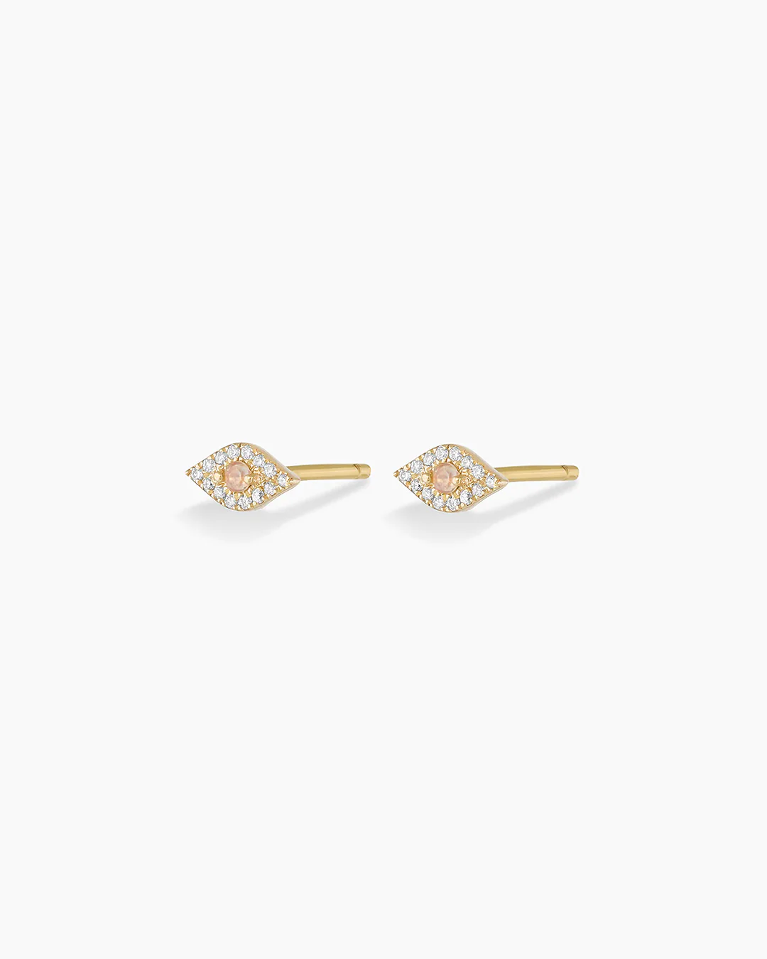 Diamond Evil Eye Studs - Image 4