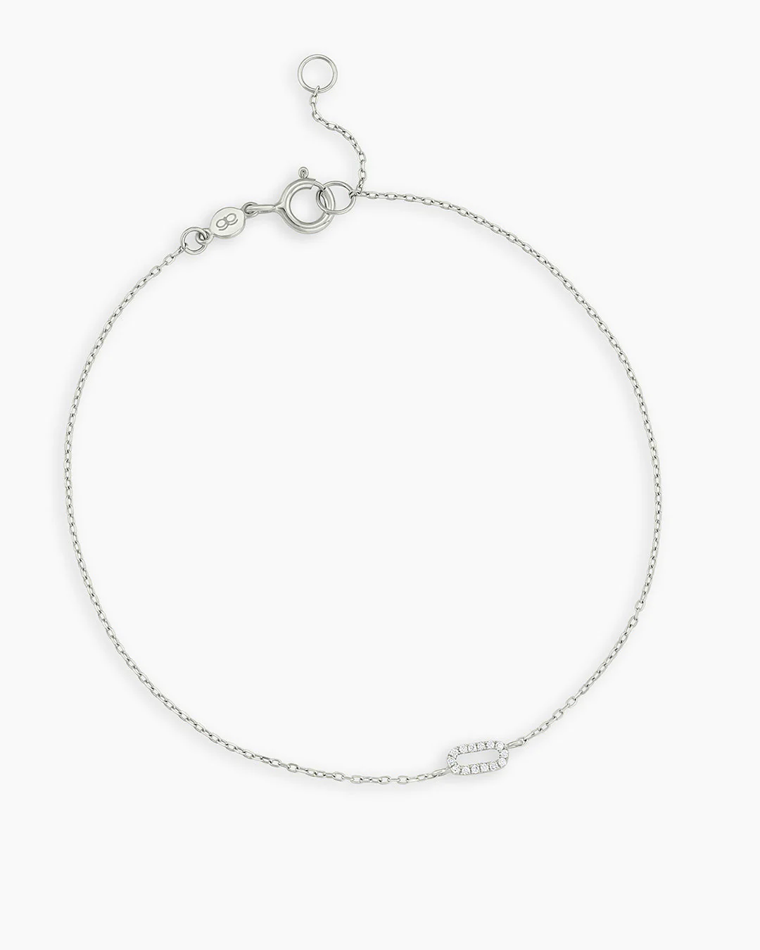 Diamond Pavé Alphabet Bracelet - Image 108
