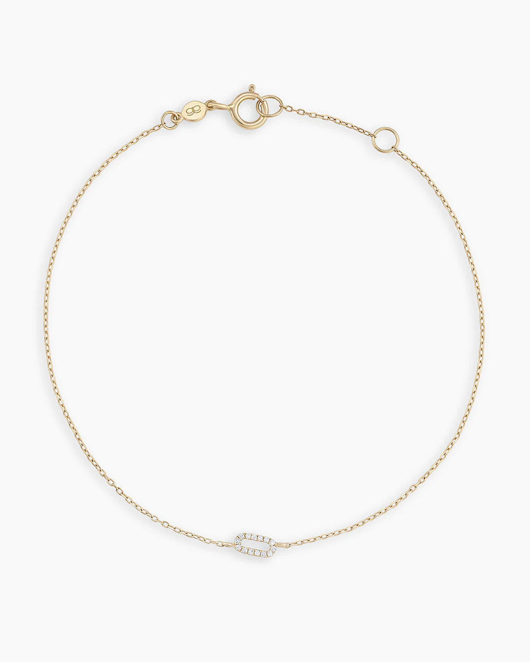 Diamond Pavé Alphabet Bracelet - Image 40
