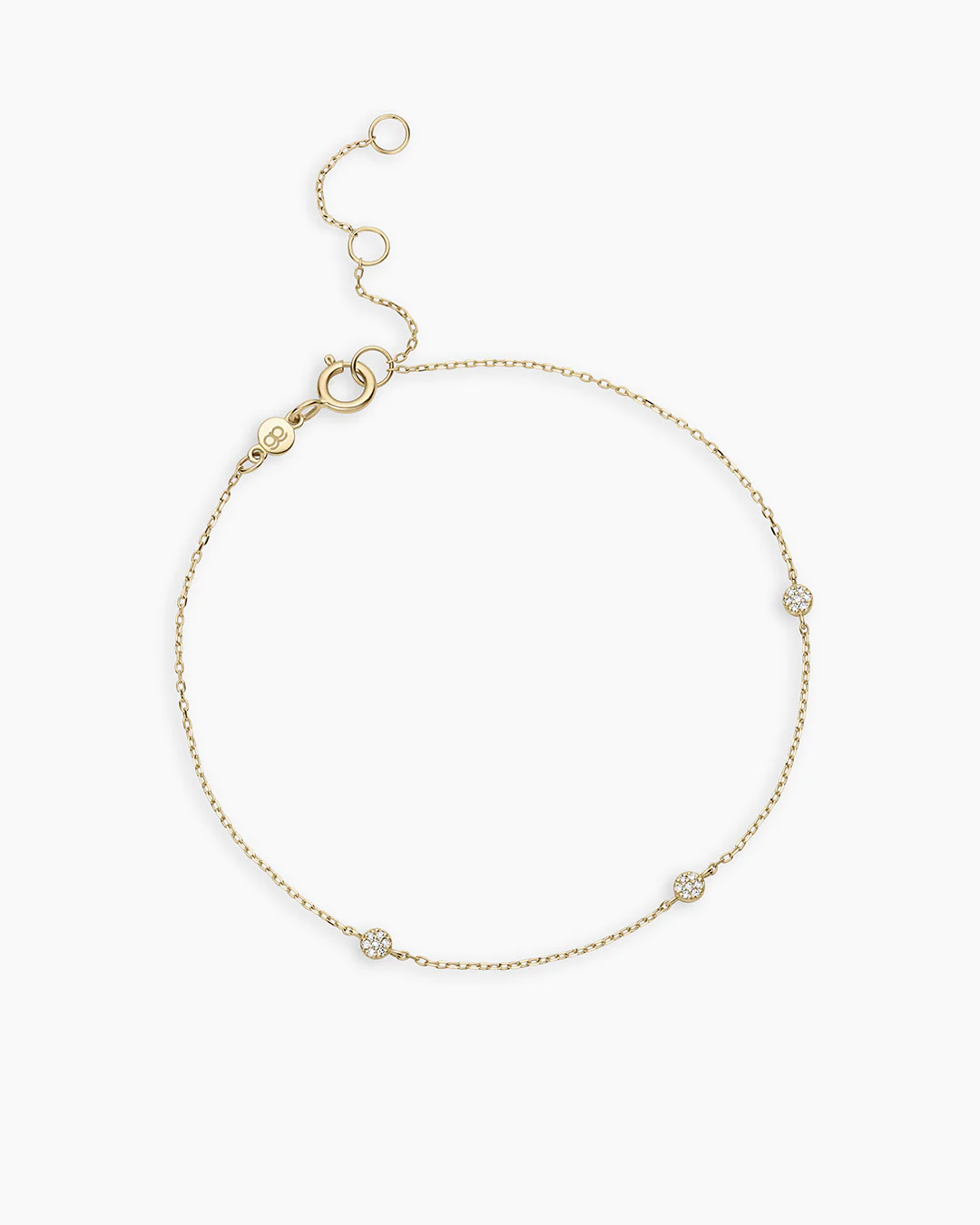 Diamond Pave Dot Bracelet - Image 4