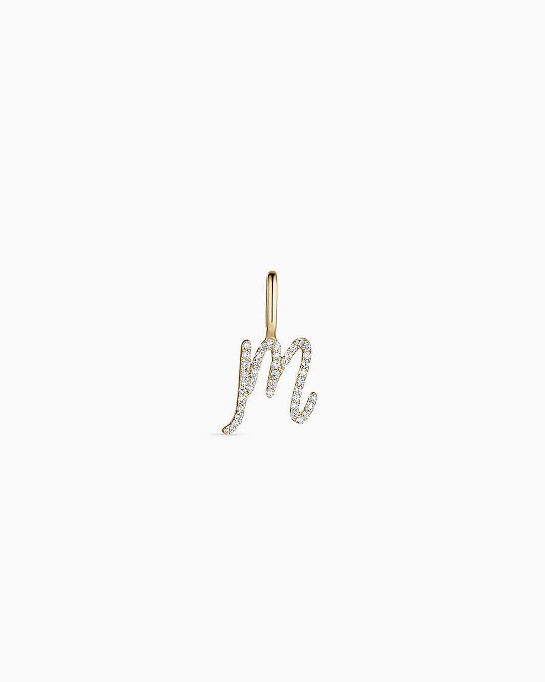 Diamond Script Alphabet Charm - Image 49