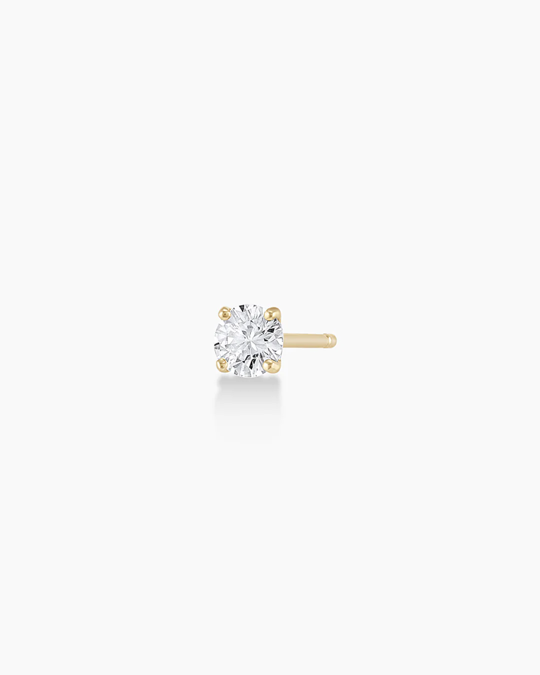 Diamond Solitaire Single Studs - Image 4