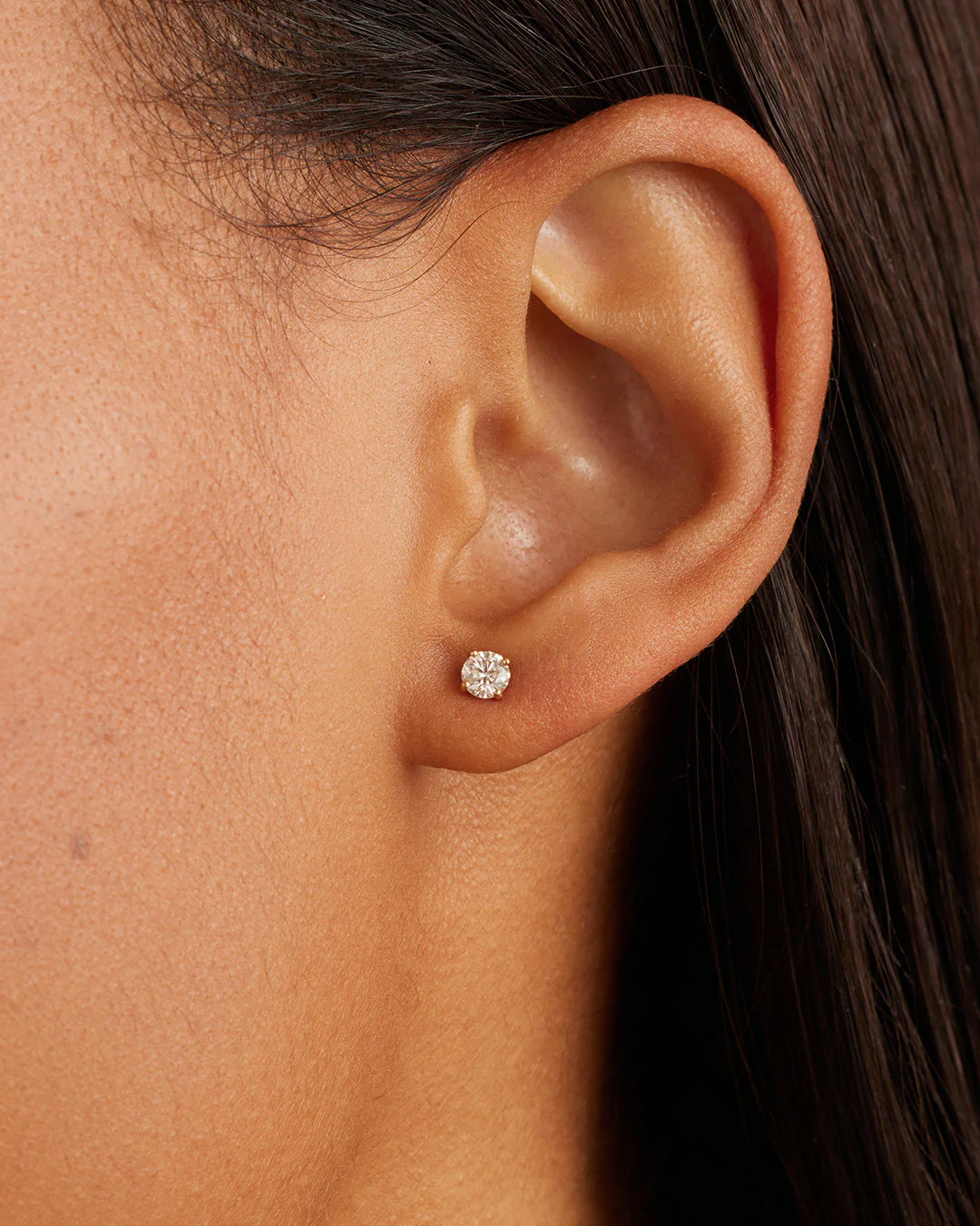 Diamond Solitaire Studs - Image 5