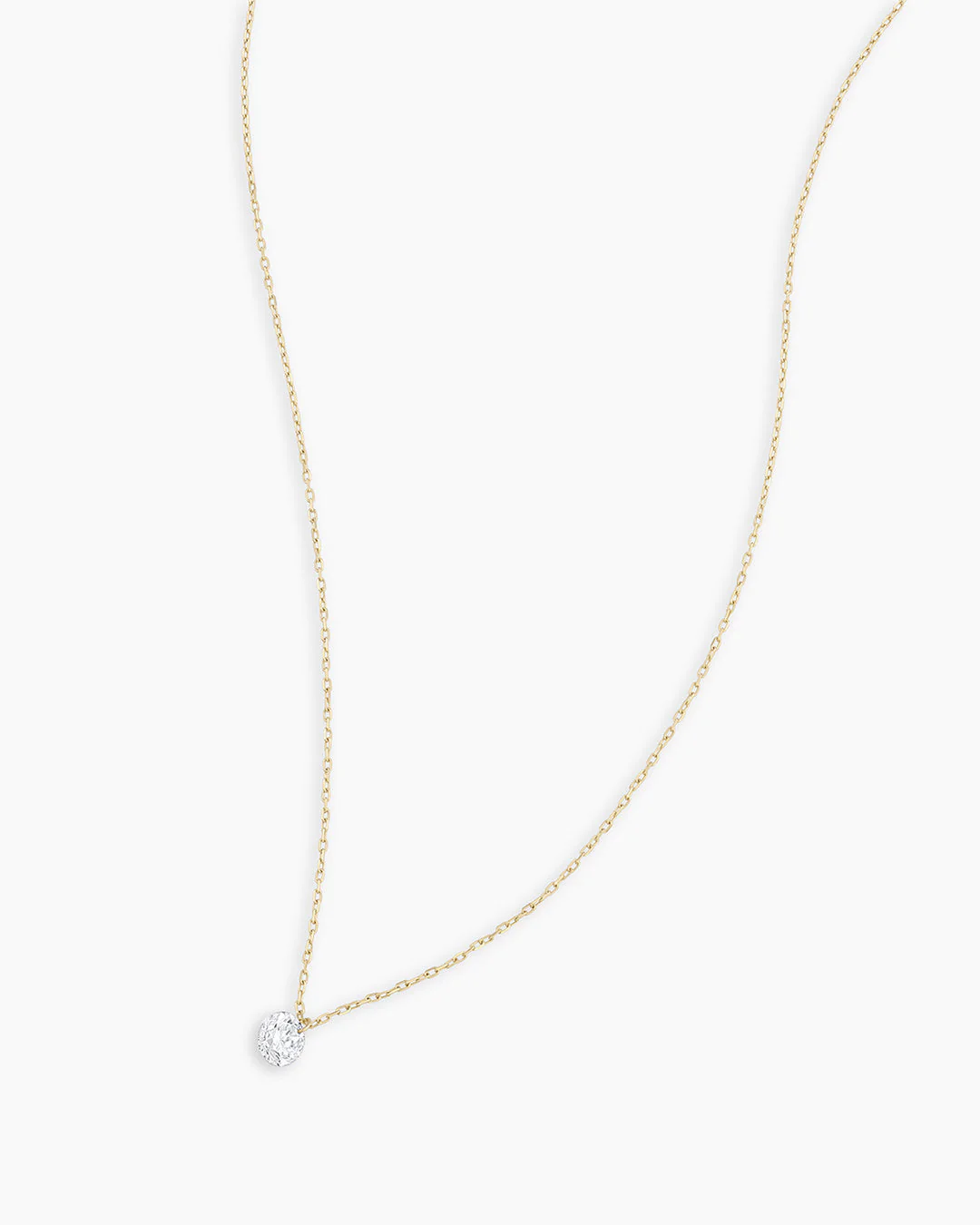 Floating Diamond Statement Necklace - Image 4