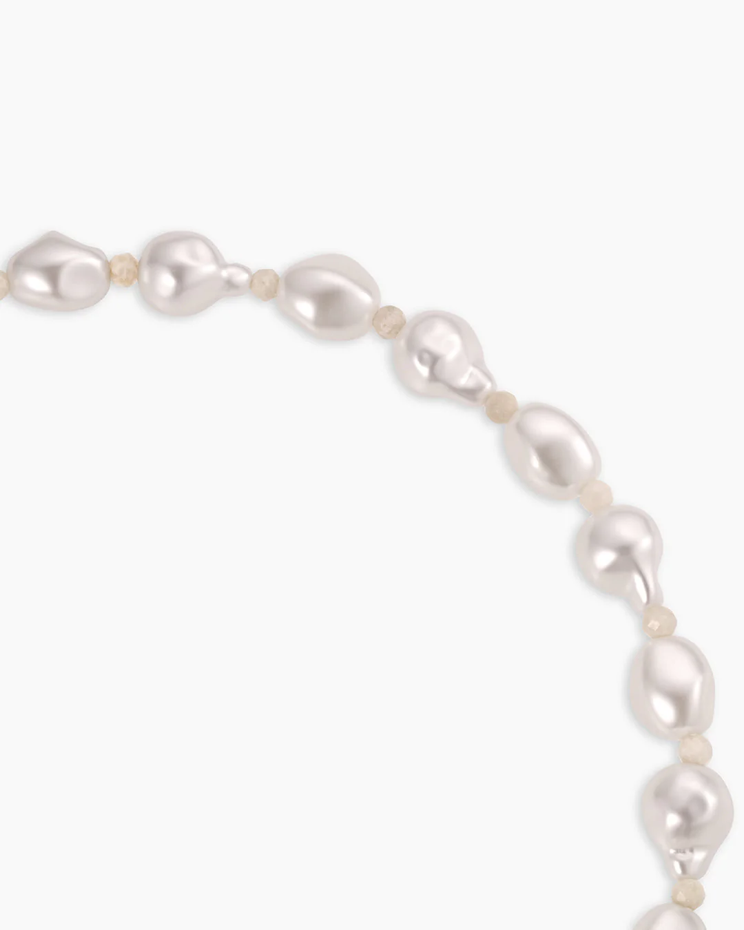 Gold Tulip Shell Charm Necklace - Image 4