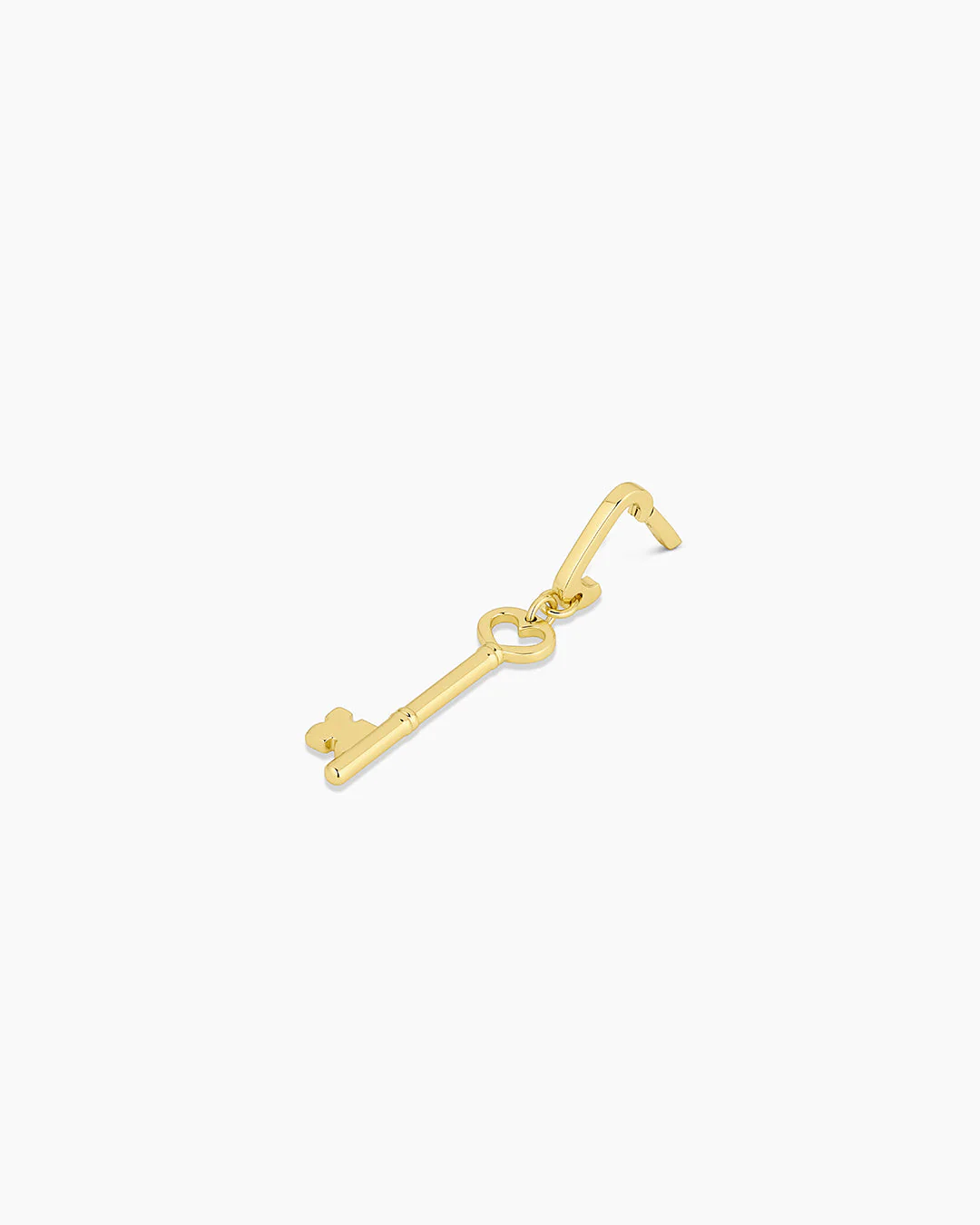 Heart Key Statement Charm - Image 4
