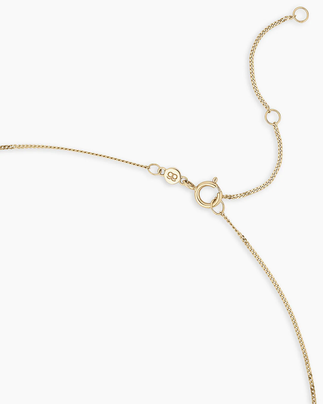 Lab Grown Diamond Emerald Row Necklace - Image 4