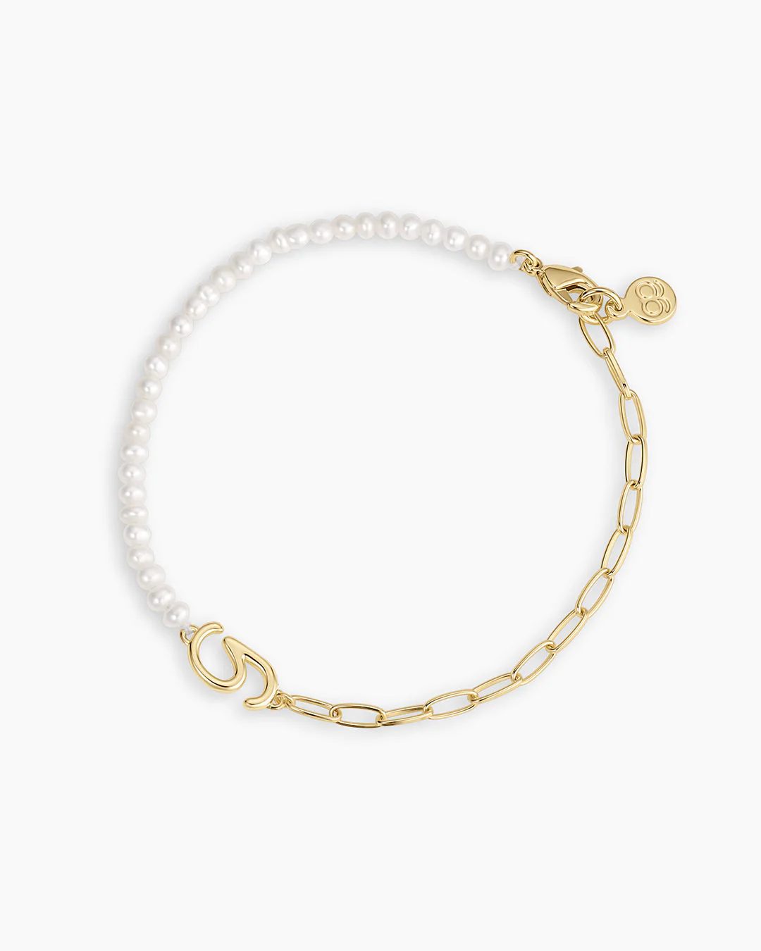 Lou Pearl Alphabet Bracelet - Image 25