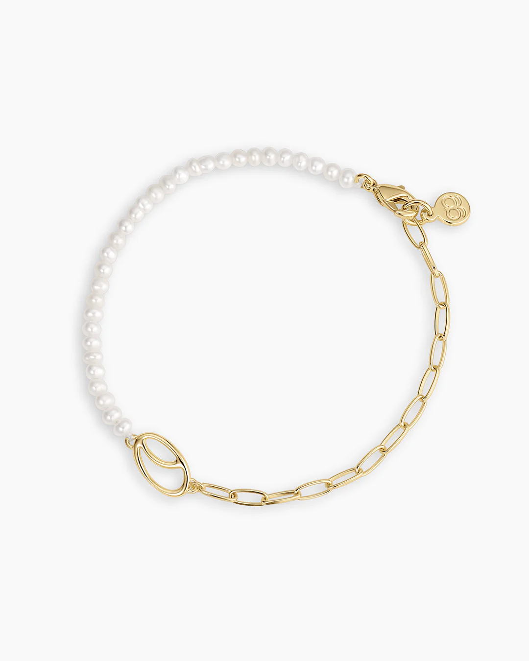 Lou Pearl Alphabet Bracelet - Image 56
