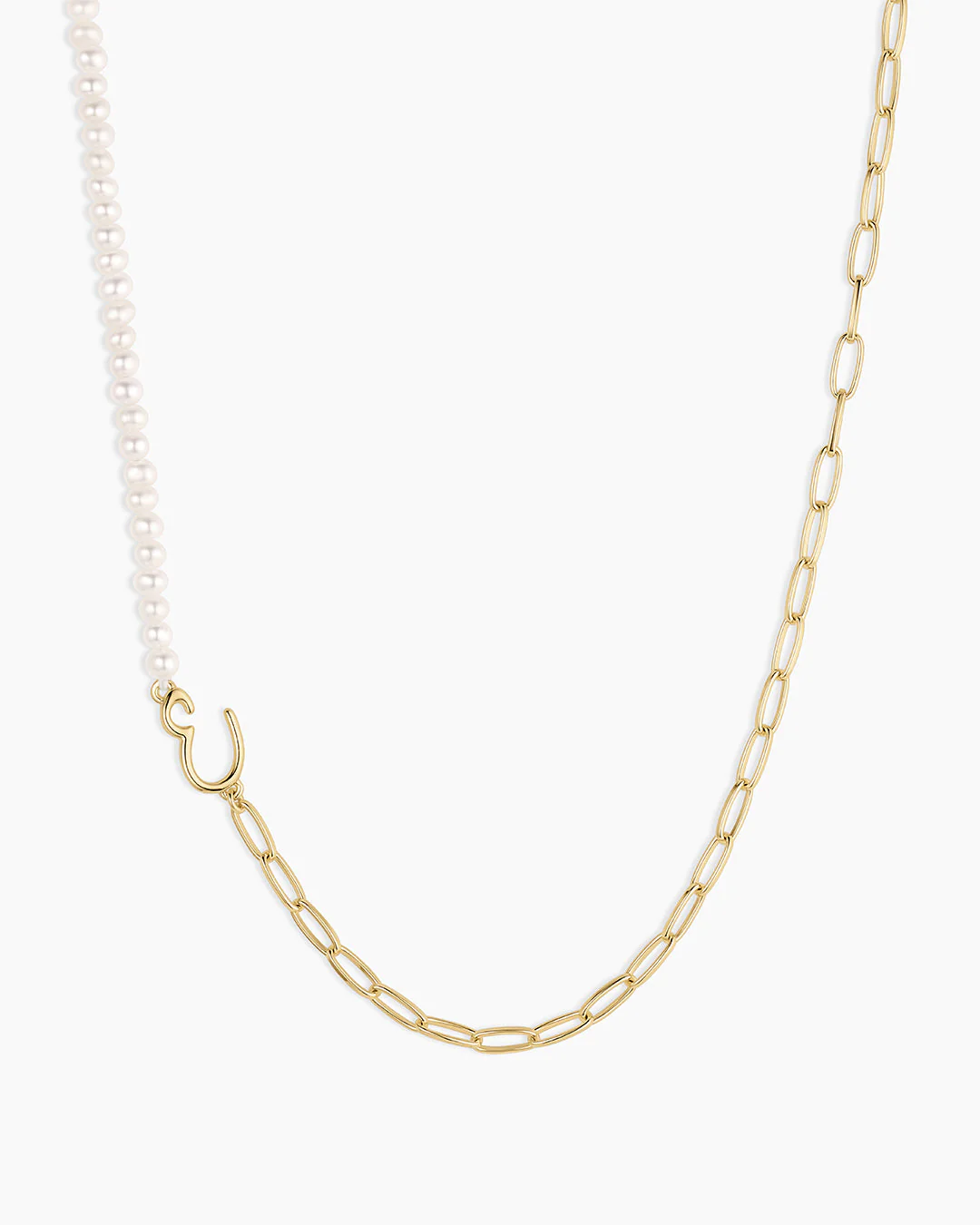 Lou Pearl Alphabet Necklace - Image 17