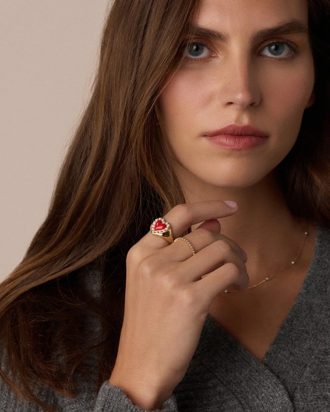 Love Pearl Ring - Image 3
