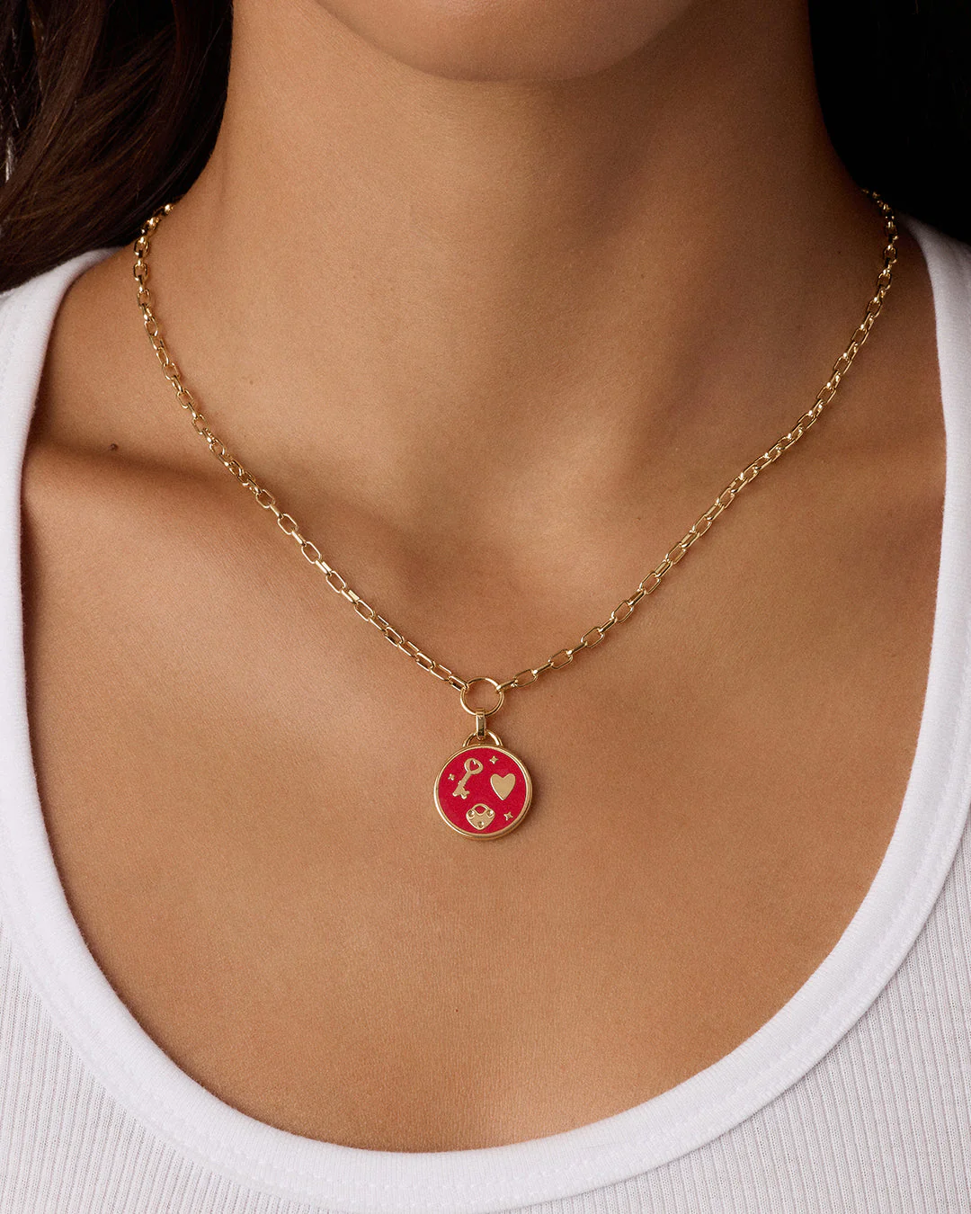 Love U Coin Necklace - Image 2