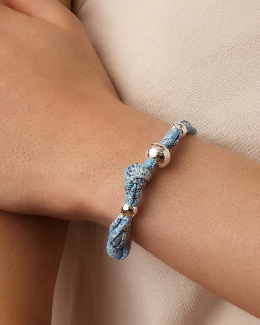 Paisley Bandana Knot Bracelet - Image 6