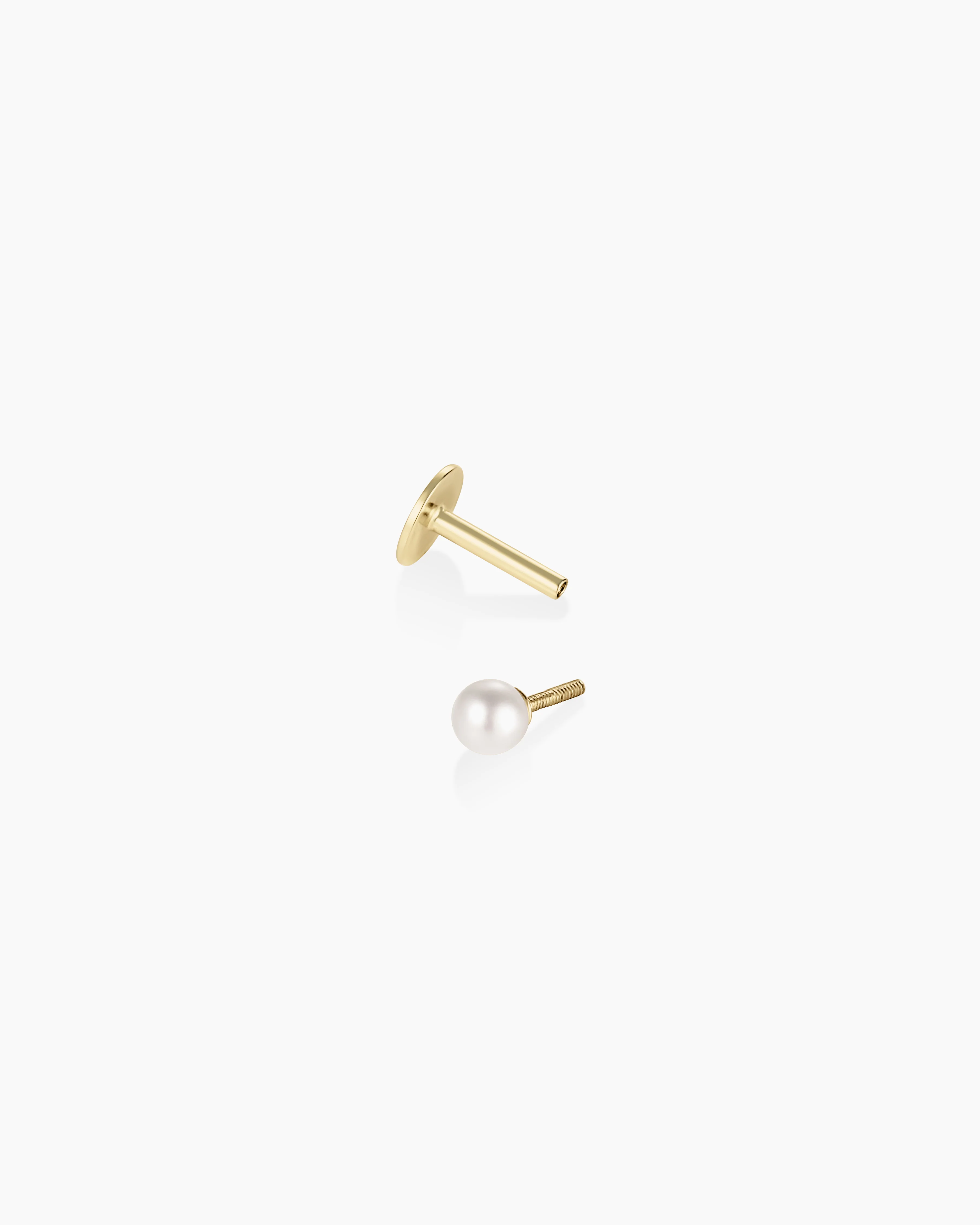 Pearl Flat Back Single Stud - Image 4