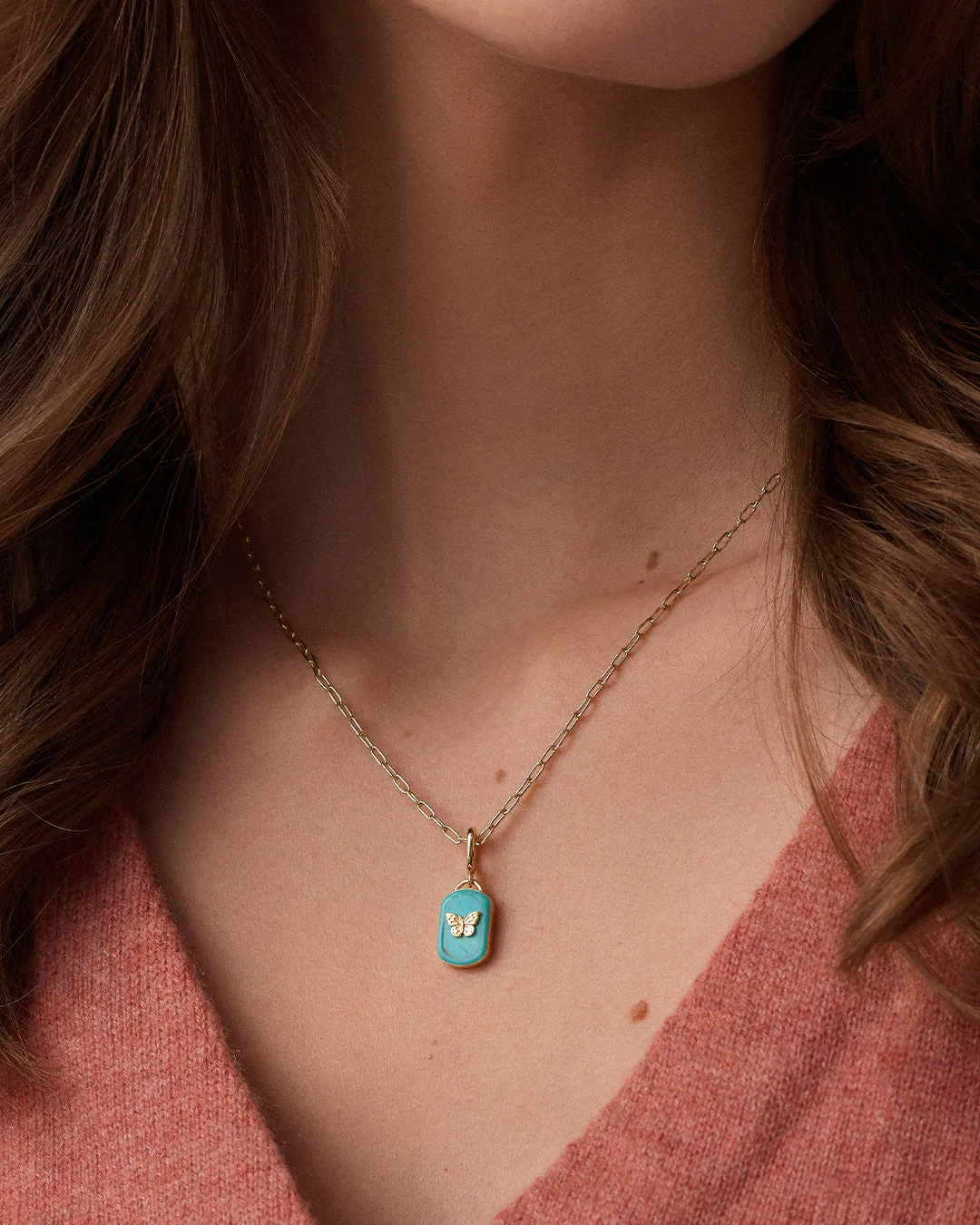 Power Gemstone Parker Charm Necklace Healing - Image 2