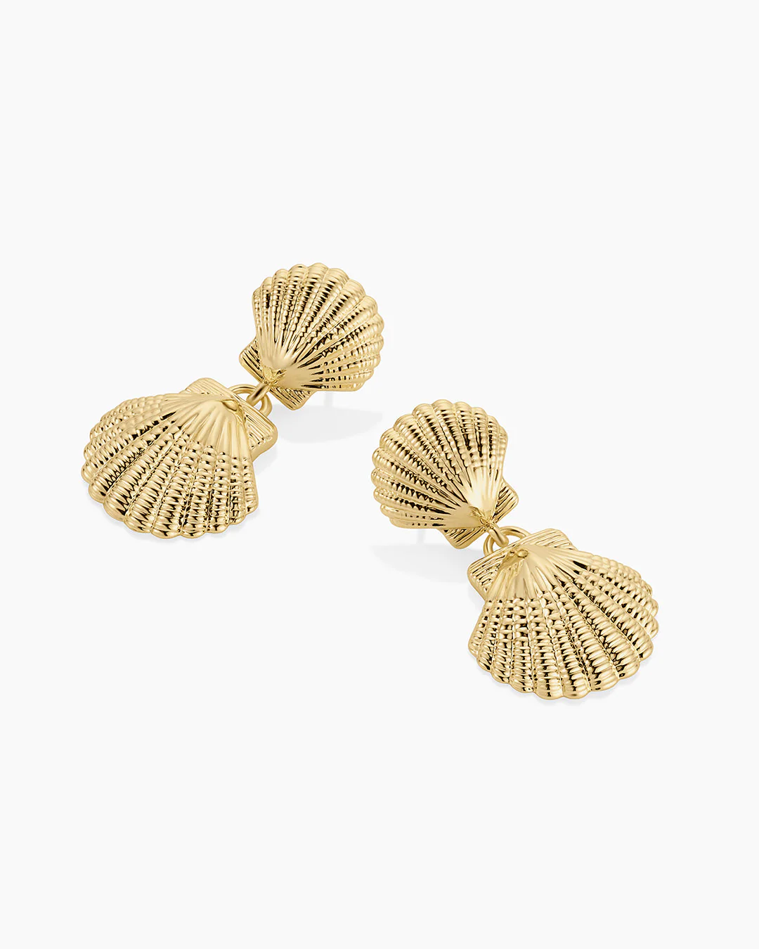 Shell Drop Earrings - Image 4