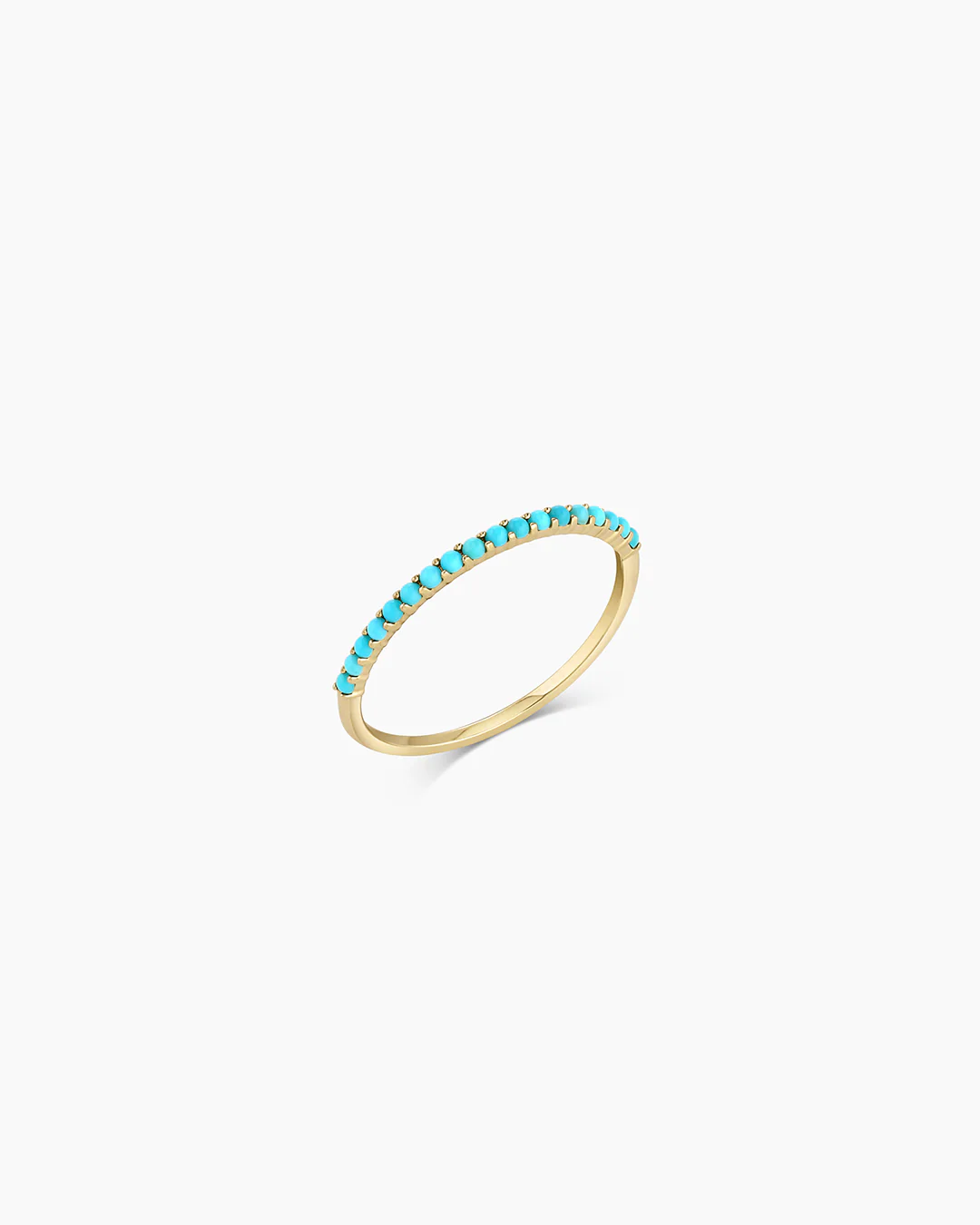 Turquoise Row Ring - Image 4